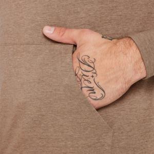 Conjunto Deportivo para Hombre con Sudadera con Capucha y Bolsillos Laterales, Sudadera con Hombros Caídos y Pantalones Deportivos de Pierna Recta y Corte Ajustado, Conjunto de Dos Piezas - Product Image 5