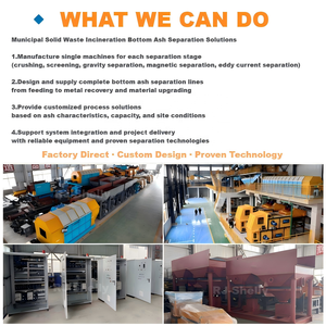 Séparateur à courants de Foucault haute efficacité pour cendres de fonderie et métaux recyclés des usines d'incinération en Indonésie - Product Image 5