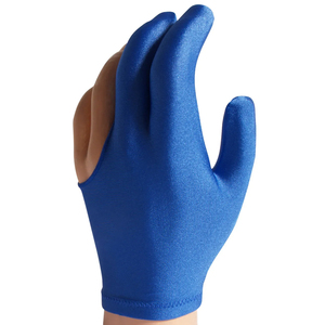 Growsport Professional Polyester Billiard Gloves Thin Half-Finger Breathable Anti-Slip UV Protection Outdoor <b>Hook</b> Loop Closure - Product Image 1