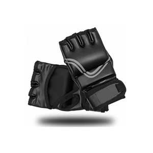 Custom Leather MMA Training <b>Gloves</b> with Closure for Adult Sparring - Product Image 3