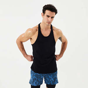 Camisetas sin mangas para hombre, chaleco de entrenamiento para gimnasio, camiseta de fitness personalizada, ropa deportiva de secado rápido, diseño de algodón/poliéster - Product Image 2