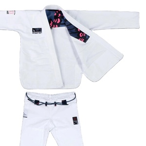 Uniforme BJJ personalizado clásico de fábrica de 10 años con tejido de perlas y oro de alta calidad Unisex adulto - Product Image 1