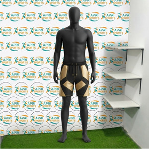 Shorts décontractés pour hommes de qualité supérieure, coupe ample, personnalisables avec logo, couleur unie, avec poches – Offre spéciale - Product Image 2