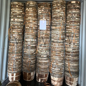 ตะกร้าไม้เอนกประสงค์ลายธงชาติอเมริกัน ตะกร้าตกแต่งสำหรับวันที่ 4 กรกฎาคม จากเวียดนาม - Product Image 6