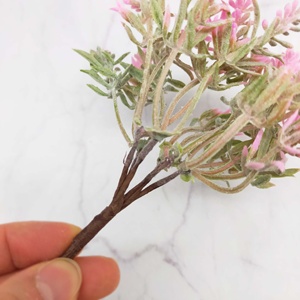Miniature Plastic Artificial Pink Lavender Plant-For Wreaths Dollhouse Decor or Tabletop - Product Image 2