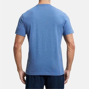 Camiseta de Alta Calidad, Nueva, Estilo Urbano, con Logotipo Personalizado, Diseño Desgastado, para Hombre, Talla Grande, de Algodón - Product Image 2