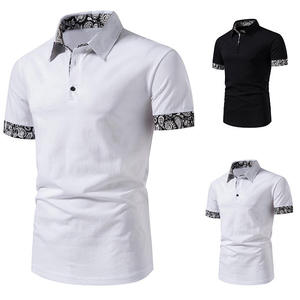 Vente en gros de polos pour hommes de haute qualité, nouveaux modèles européens et américains, t-shirts pour hommes grandes tailles - Product Image 3