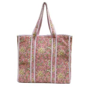 Sac fourre-tout en coton brodé à la main style bohème Paisley, taille unique, grande capacité, robuste, léger, pour femme, fermeture ouverte, tendance - Product Image 3