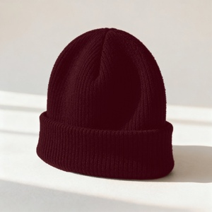 Bonnet personnalisé en acrylique tricoté avec broderie 3D, casquette d'hiver à revers, style streetwear décontracté, fabricant et fournisseur de couvre-chefs en gros - Product Image 6