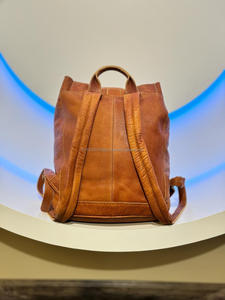 Nouvel arrivage de sacs à dos en cuir pleine fleur faits à la main sacs personnalisés en cuir véritable sacs à dos en cuir naturel vintage pour unisexe - Product Image 5