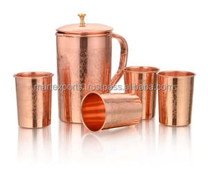 Gobelet en céramique en cuivre pur de haute qualité, finition mate polie de qualité supérieure, 301-400 ml, fait à la main, couvercle durable, impression personnalisée - Product Image 6