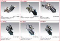 Fabricante Profesional de Autopartes, Motor de Limpiaparabrisas de Servicio Pesado de 12V 24V con Escobillas, Ajuste Universal para Reequipamiento/Actualización Personalizada