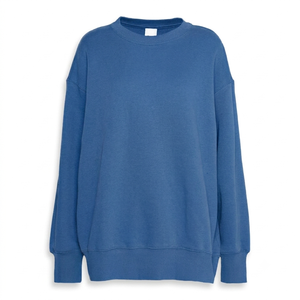 Venta Directa de Fábrica: Sudaderas de Invierno para Mujer, Diseño Personalizado, Logotipo Tejido en la Parte Delantera, Secado Rápido, Ropa Casual, 100% Algodón, Corte Holgado, Largo - Product Image 1