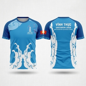 เสื้อวิ่งพรีเมียมสั่งทำพิเศษ แห้งเร็ว ระบายอากาศดี เหมาะสำหรับงานมาราธอน ชุดกีฬา ผู้ผลิต OEM ODM - Product Image 2