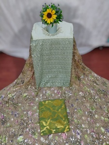 ผ้าชีฟองลายแจ็คการ์ดแบบสomalian Fransawi Dirac รุ่นใหม่ล่าสุด สวยงามทันสมัย เหมาะสำหรับงานแต่งงานและโอกาสพิเศษ - Product Image 2