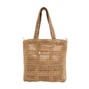 Bolso Tote de Paja Tejido a Mano Sostenible, Diseño con Asa de Hebilla, Bolso de Fibra Natural de Viettimecraft al por Mayor - Product Image 6