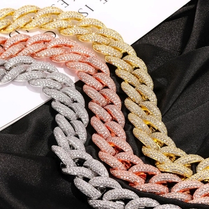 Custom Hip Hop Stylish VVS1 D Color Brilliant Cut Moissanite <b>Statement</b> <b>Necklace</b> 925 Sterling Silver IGI Certified Cuban Link - Product Image 4