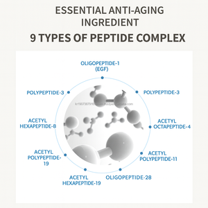 Booster de peau coréen PDRN EGF 10ppm Peptide Hyaluronic Essence Ampoule pour peau de verre brillant - Product Image 3