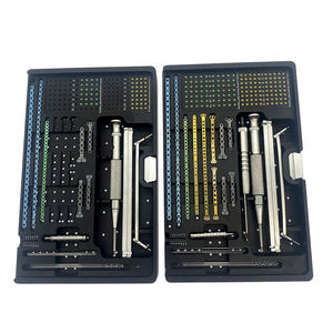Kit de Sistema de Placas de Bloqueo Mini ALPS 1.1 1.6mm, Juego de Instrumentos Quirúrgicos Veterinarios Ortopédicos para Mascotas Pequeñas de Surgiright Instrument - Product Image 1