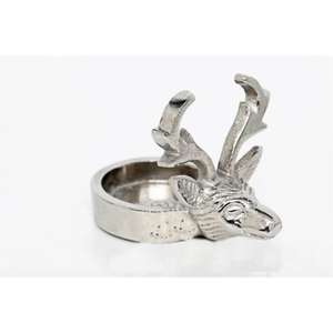 Escultura de cabeza de ciervo de Calidad exclusiva, portavelas antiguo de aluminio sólido, mesa de tarro decorada, nuevo soporte de vela elegante con acento - Product Image 6