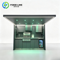 Cuisine extérieure modulaire, cuisine extérieure en kit, abri de cuisine extérieure