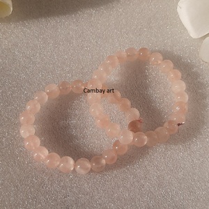 Best Selling <b>Rose</b> Quartz <b>Bracelet</b> Wholesale Crystal Crafts <b>for</b> <b>Women</b> Jewelry <b>Rose</b> Quartz <b>Bracelet</b> <b>for</b> Export - Product Image 5