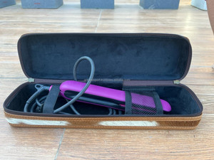 Nouvel arrivage de fer à friser en cuir de vachette véritable fait à la main résistant à la chaleur élégant femmes parfait organisateur de voyage pour outils de cheveux - Product Image 5