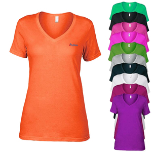 Camiseta de Verano para Mujer, 100% Algodón, Manga Corta, Estampada, Corte Ajustado, Transpirable, Ecológica, Talla Personalizada, Precio de Venta - Product Image 3