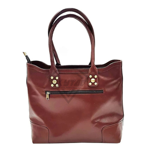 Bolso Tote de Cuero Vacuno de Lujo, Bolso de Hombro de Piel de Vaca Hecho a Mano, Elegante Bolso de Viaje de Gran Capacidad para Mujer - Product Image 5