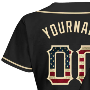 Men Black Baseball Jersey Button Front Team Shirt Performance <b>Athletic</b> Practice Game Uniform Lightweight Sports Wear - Product Image 5