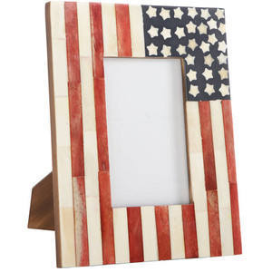 Premium Wood Resin Picture <b>Frame</b> with Bone Inlay & Metal Decoration – <b>4x6</b> Home Decor <b>Frame</b> - Product Image 6