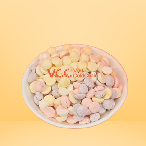 Bloques de Yogur de Maracuyá Liofilizado HALAL, OEM, BRC, Marca Privada |   Snack Lácteo Probiótico de Alta Calidad Sin OMG para Bebés - Product Image 6