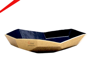 Bol de rangement pour clés, plateau décoratif doré, petit plateau en métal, plateau de service pour noix et bonbons pour table centrale - Product Image 4