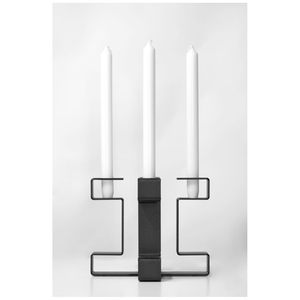 Artistic Tabletop Metal <b>Tealight</b> Holder with Modern Luxury Appeal for Dining Areas Living Rooms and Event Settings - Product Image 4