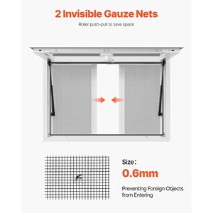 Finestra di concessione 36x24 in lega di alluminio per camion di cibo a 85 gradi finestra di servizio con 2 porte per tenda scorrevole e gancio di trascinamento - Product Image 3