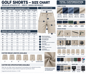 Customized Men's Golf <b>Short</b> Golf Clothing | <b>Khaki</b> Six Color Variations | OEM ODM Manufacturer | X Sports City | Golf Life | - Product Image 6