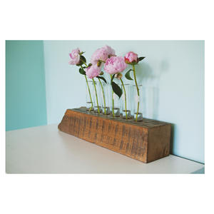 Florero de madera natural, florero de la mejor calidad, venta al por mayor, 100% - Product Image 2