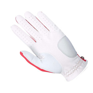 Gants de golf personnalisés à doigts entiers pour hommes adultes, en peau de mouton et microfibre de haute qualité, doux, durables, lavables et respirants - Product Image 3