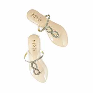 Golden FN0789 Fancy Flats Chappal confortable et élégant - Product Image 1