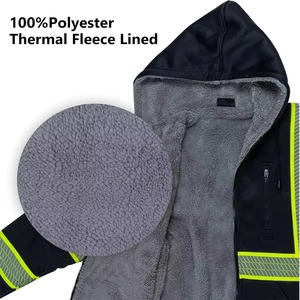 High Quality Men's <b>Work</b> Wear Safety Hi Vis Workwear Reflective <b>Jacket</b> Hi Vis Winter Wholesale Safety Working <b>Construction</b> <b>Jacket</b> - Product Image 2