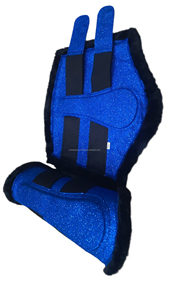 Botas de Cepillado para Caballos con Brillo en Todos los Colores, Equipo de Equitación con Brillo para Entrenamiento - Product Image 5
