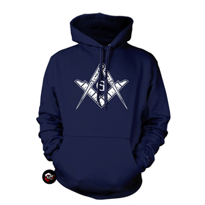 Vente Flash : Sweat à Capuche Franc-Maçon pour Homme en Coton, Pull-over Ajustable, Style Décontracté Streetwear, Tendance - Product Image 1