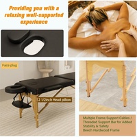Hochwertiges Pilates-Gerät Verstellbare Holz-Spa-Massageliege Pilates-Reformer für Schönheitstherapie & Sportrehabilitation