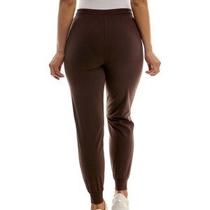 Winter Fleece Jogger <b>pants</b> 100% Cotton Knitted Quick Dry Elastic Waist Casual Comfortable OEM Available <b>Women</b> Jogger <b>pant</b> - Product Image 2