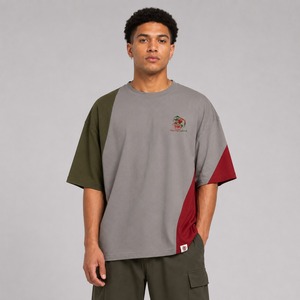 Camisetas Oversize para Hombre, Camisetas Oversize de Algodón para Hombre - Product Image 1