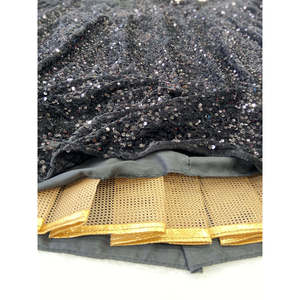 Lehenga Choli de créateur avec travail de séquence lourd, taille 2XL - Product Image 2