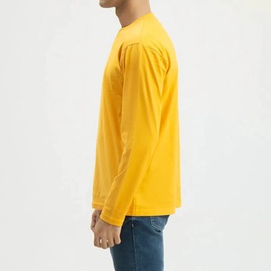 T-shirts OEM vierges pour hommes, hautement respirants, à manches longues, avec logo personnalisé, légers, pour l'été, vente en gros, vêtements de sport - Product Image 5