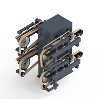Machine de polissage automatique robotisée pour tôles, ponceuse universelle à bande et à disque flexible pour le polissage et le ponçage des jantes de voiture chromées