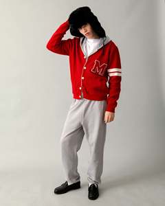 Custom Men's 100% Cotton Ribbed <b>Cardigan</b> <b>Sweater</b> V Neck Long Sleeve Breathable OEM Private Label Wholesale Factory - Product Image 2