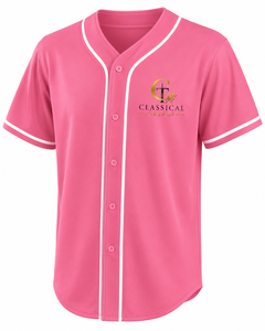 100% Polyester 180 gram Ademend Bedrukt Baseball Jersey T-shirt Aanpasbaar Korte Mouw V-hals Team Aangepaste Logo Borduring - Product Image 1